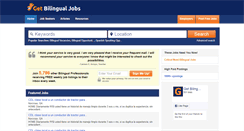 Desktop Screenshot of getbilingualjobs.net